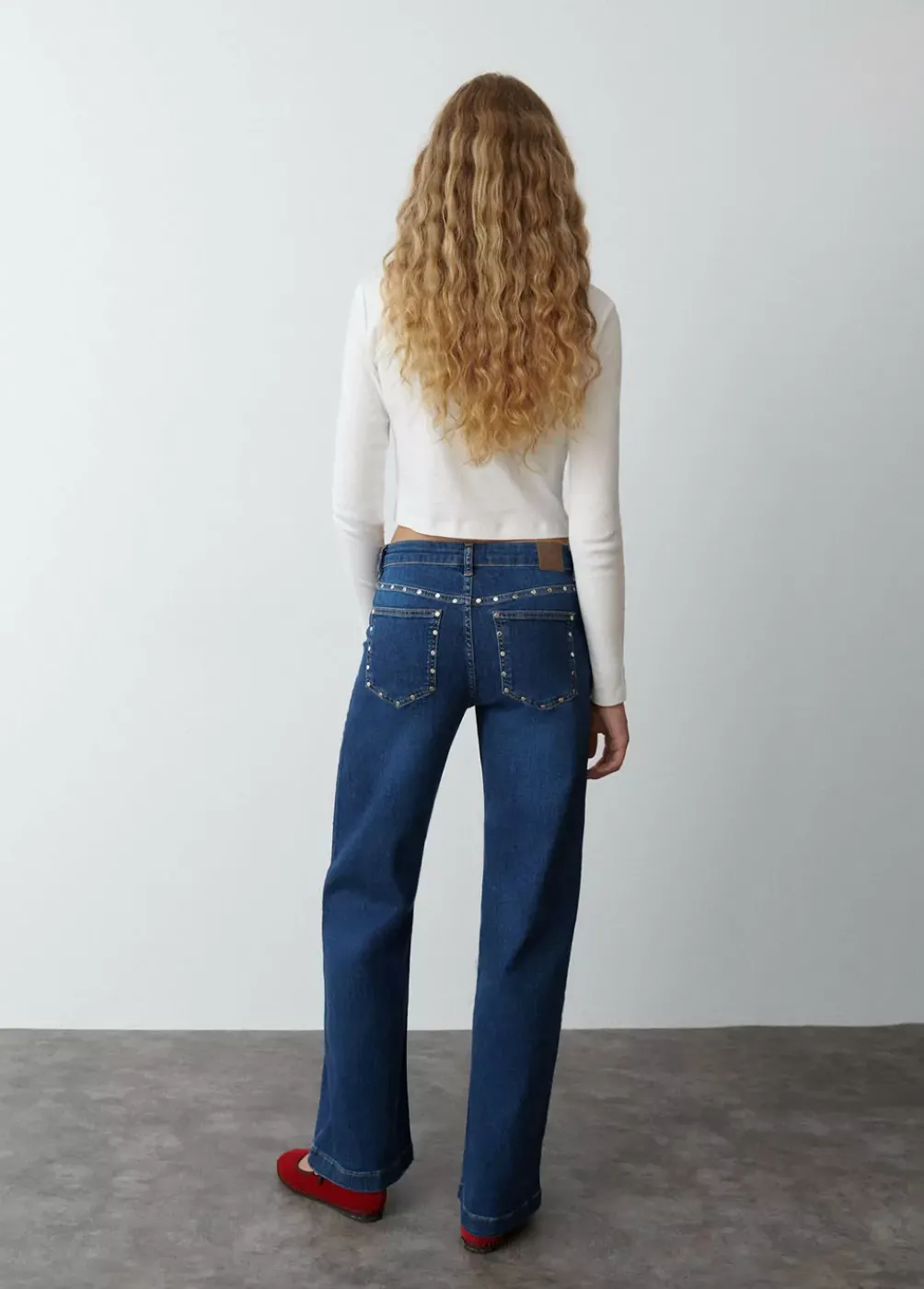 Jeans Culotte Tachas-Brownie Spain Outlet