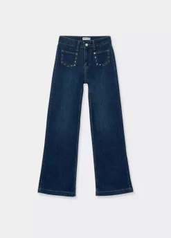 Jeans Culotte Tachas-Brownie Spain Outlet