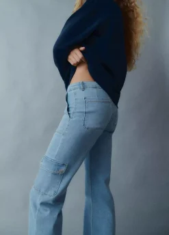 Jeans Recto Cargo-Brownie Spain Hot