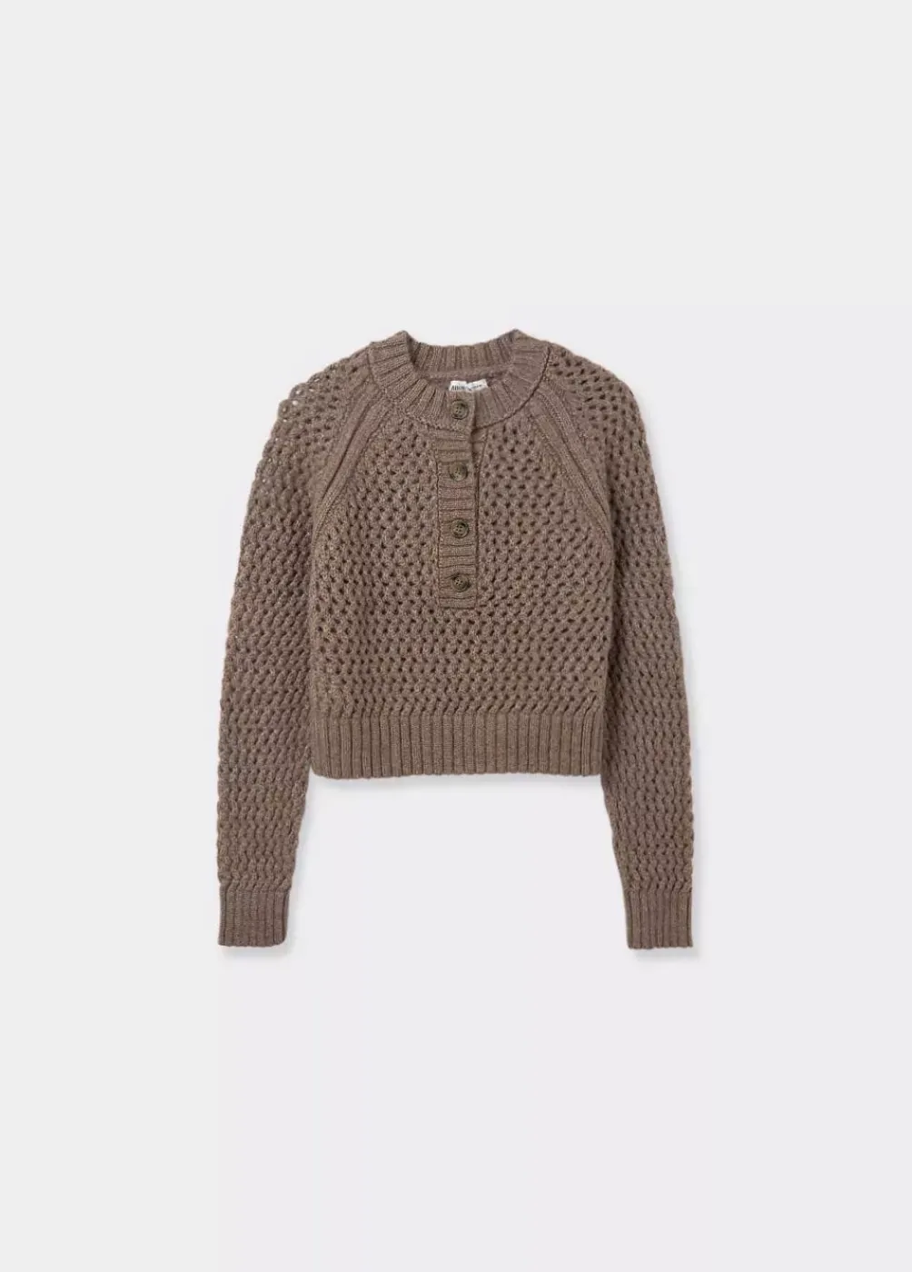 Jersey Calado Botones Cuello-Brownie Spain Clearance