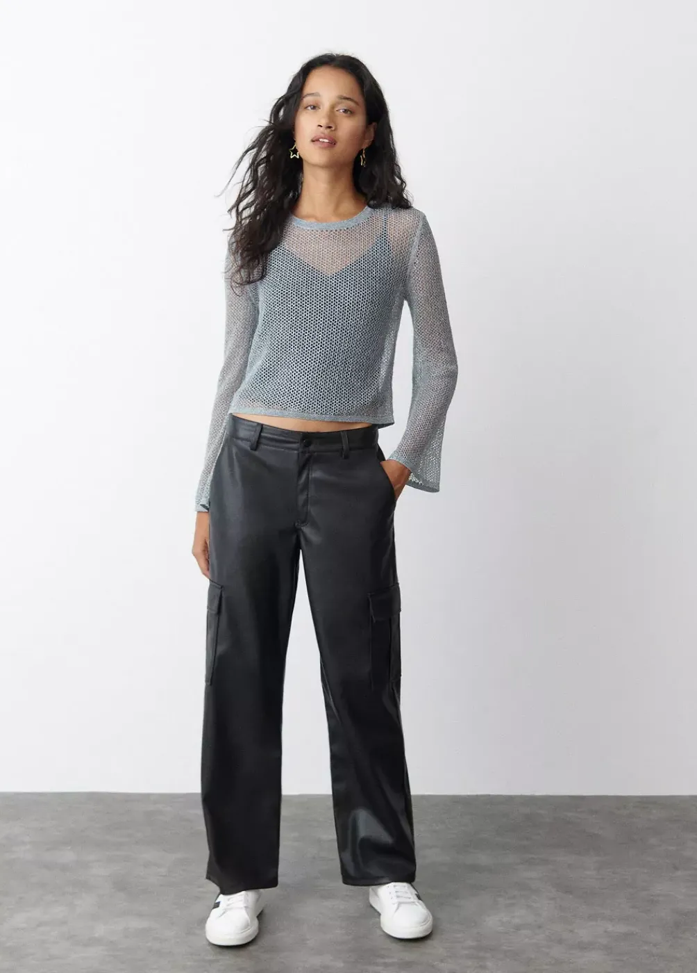 Jersey Calado Hilo Metalizado-Brownie Spain Hot