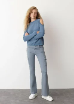 Jersey Chenilla Hombros Descubiertos-Brownie Spain Best