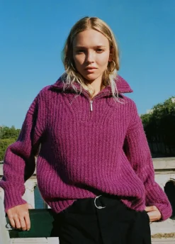 Jersey Cremallera Cuello-Brownie Spain Clearance