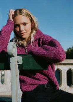 Jersey Cremallera Cuello-Brownie Spain Clearance