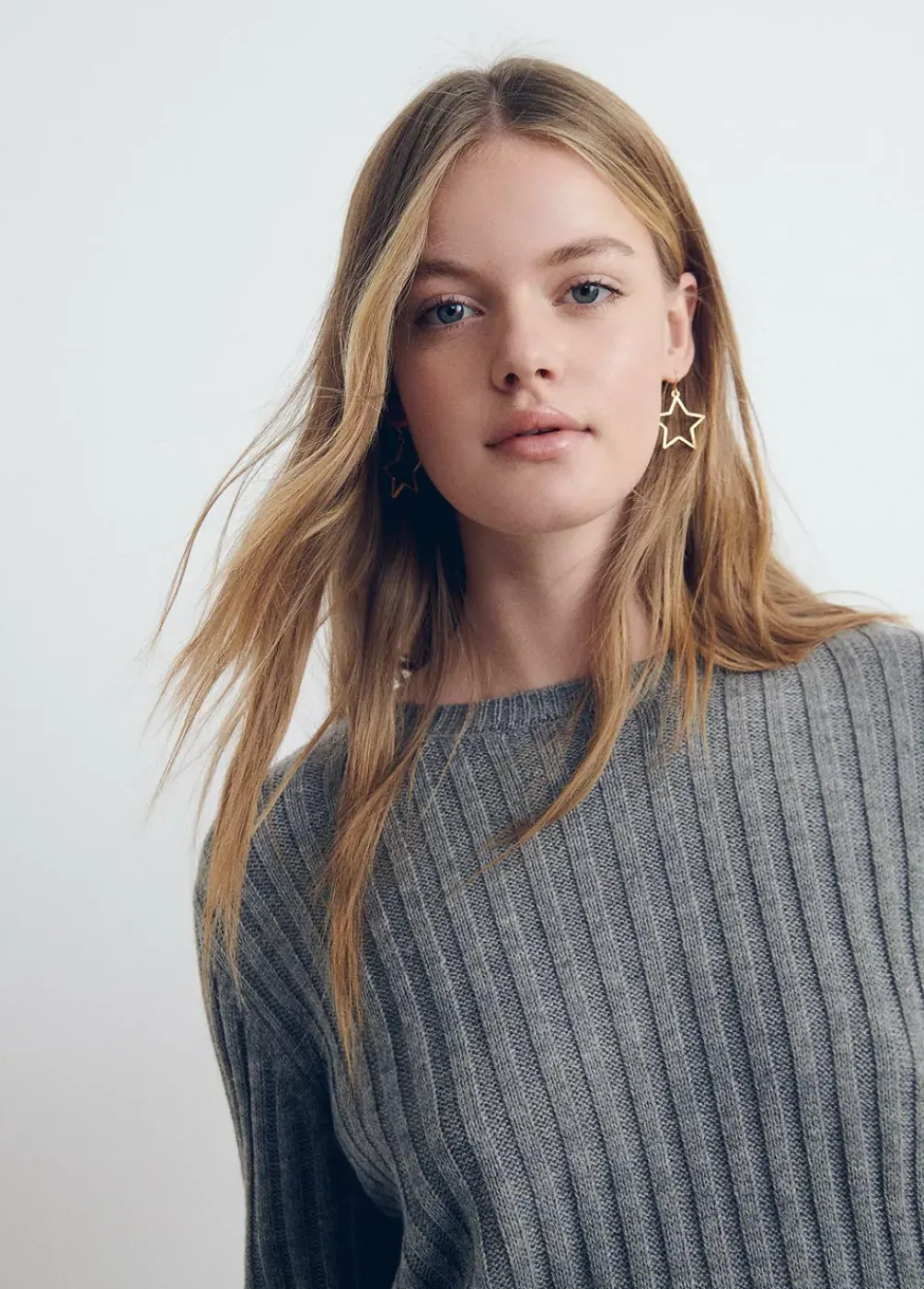 Jersey Cropped Detalle Camisa-Brownie Spain Outlet