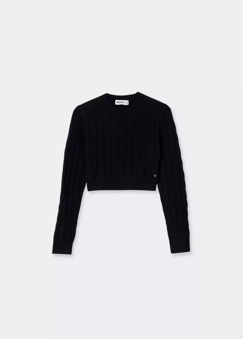 Jersey Cropped Trenzas-Brownie Spain Hot