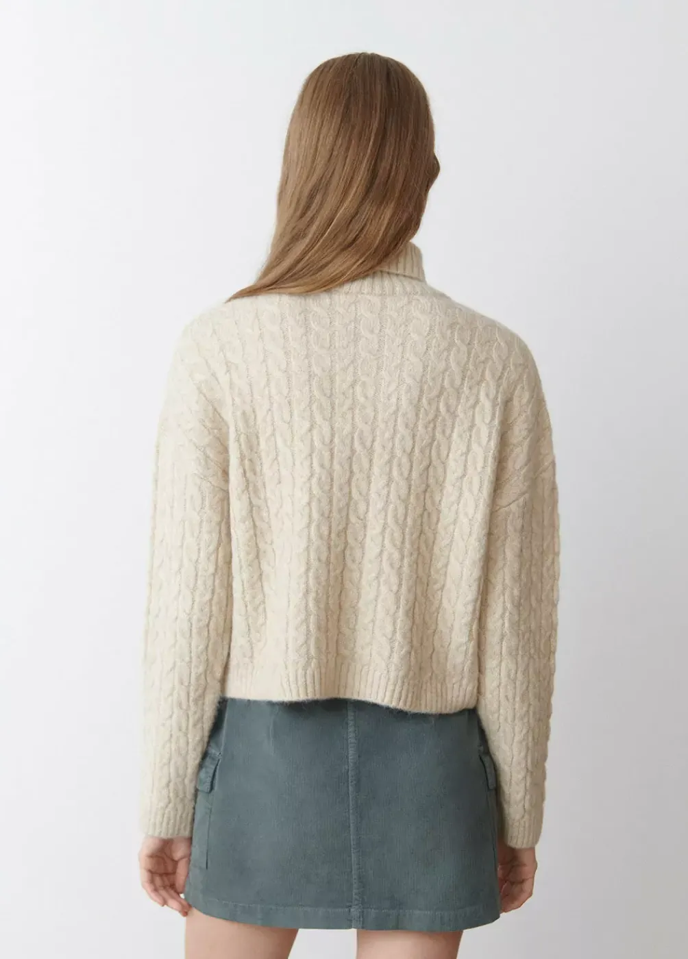 Jersey Cuello Alto Trenzas-Brownie Spain Discount