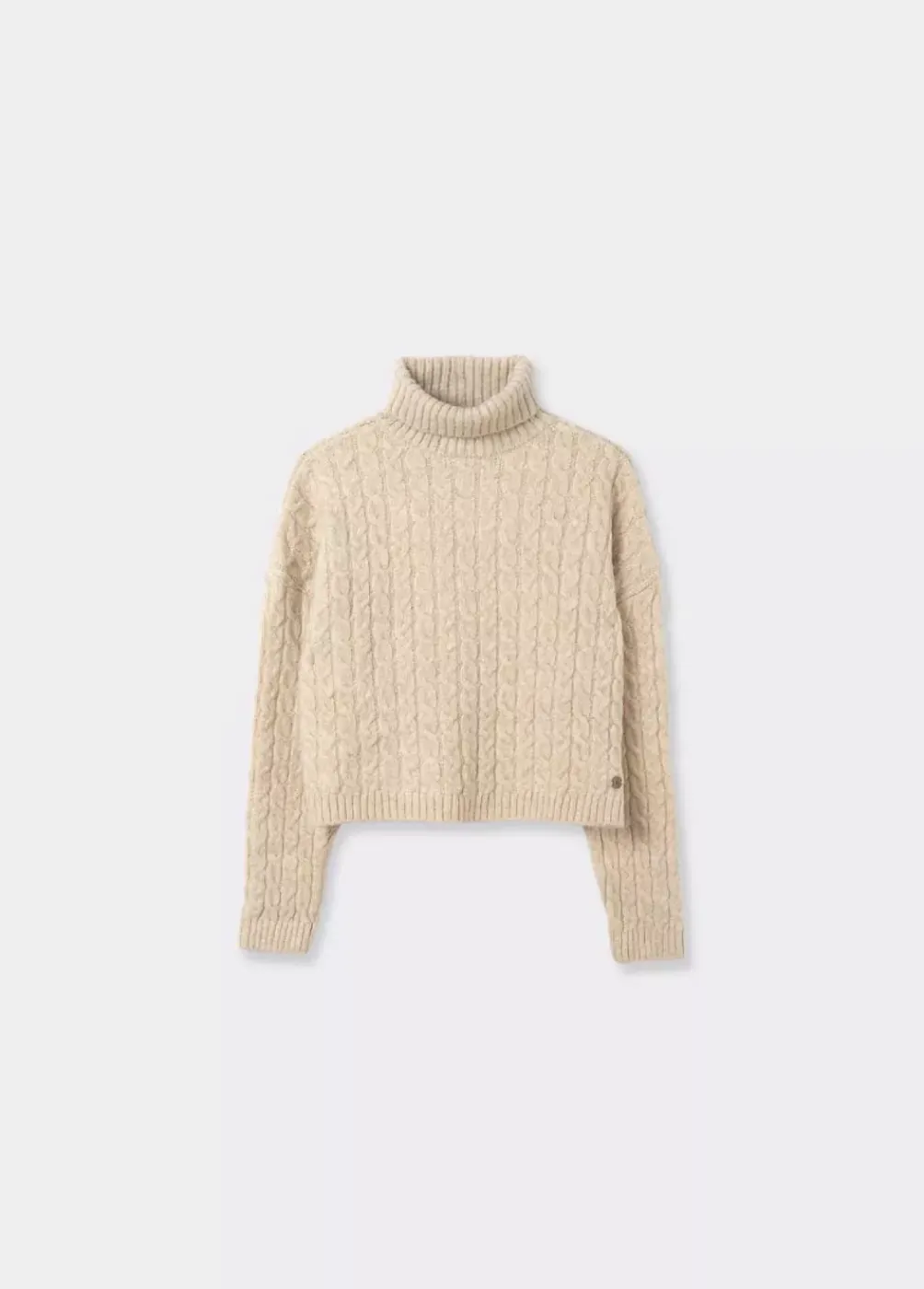 Jersey Cuello Alto Trenzas-Brownie Spain Discount