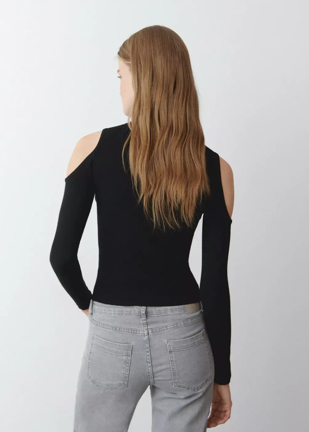 Jersey Hombros Descubiertos-Brownie Spain Fashion