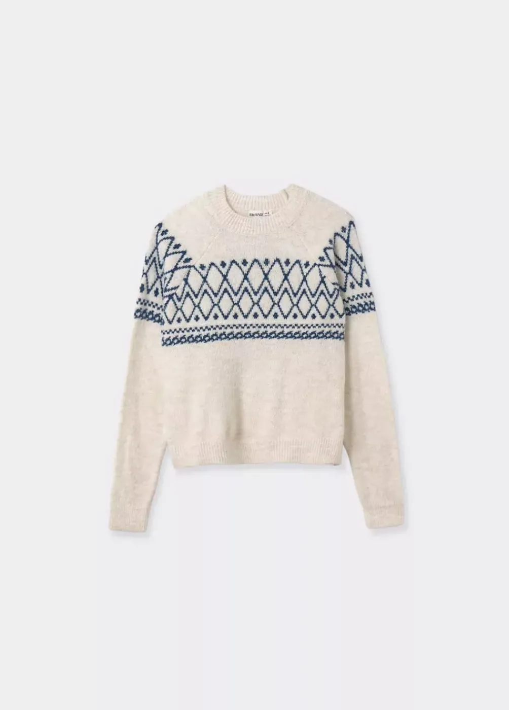 Jersey Jacquard-Brownie Spain Clearance