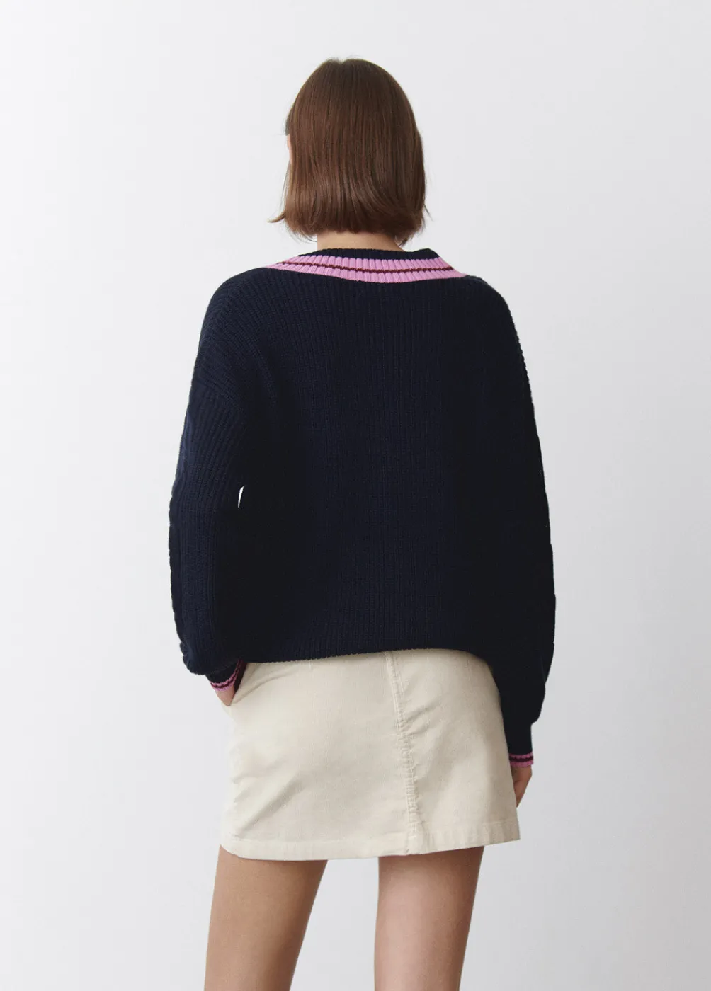 Jersey Pico Trenzas-Brownie Spain Fashion