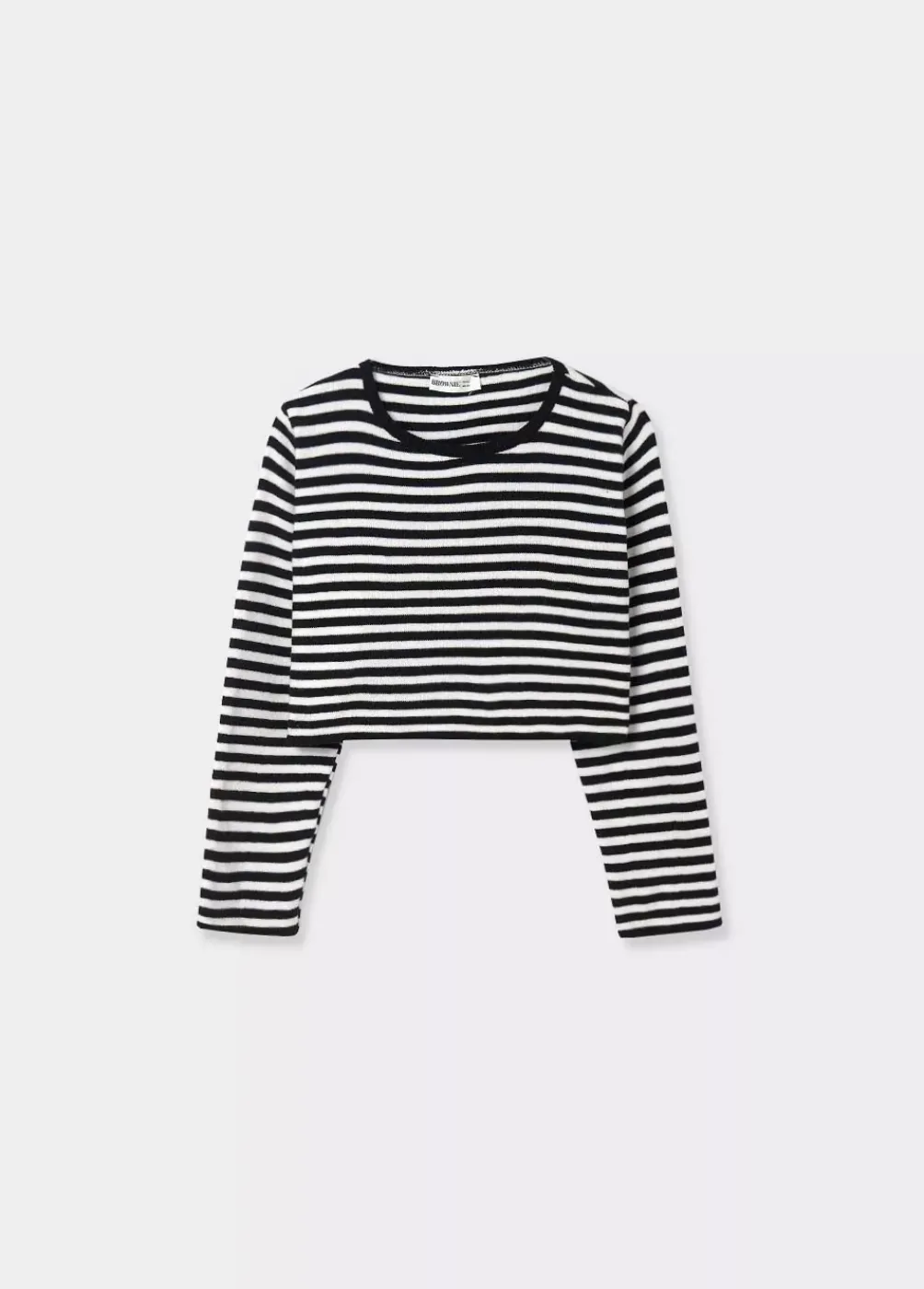 Jersey Rayas Cropped-Brownie Spain Online