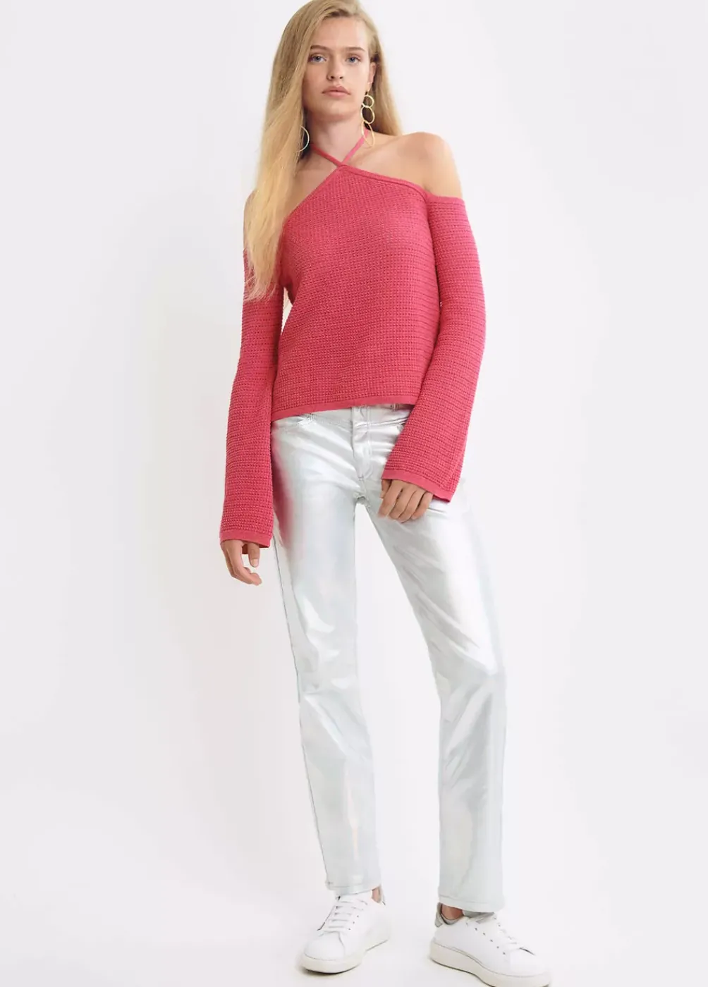 Jersey Tiras Cuello Punto-Brownie Spain Hot