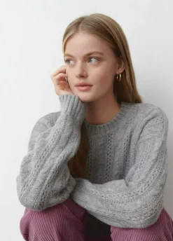 Jersey Trenzas Cuello Redondo-Brownie Spain Online