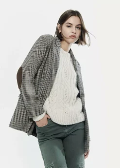 Jersey Trenzas Cuello Redondo-Brownie Spain Fashion