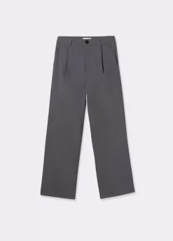 Pantalon Ancho Pinzas-Brownie Spain Outlet