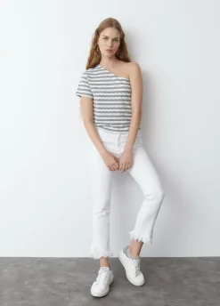 Pantalon Bajo Desflecado-Brownie Spain New