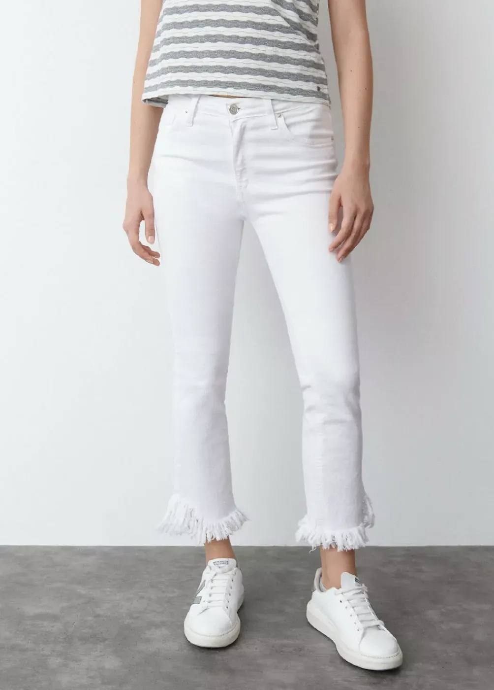 Pantalon Bajo Desflecado-Brownie Spain New