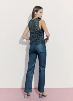 Pantalon Encerado-Brownie Spain Discount