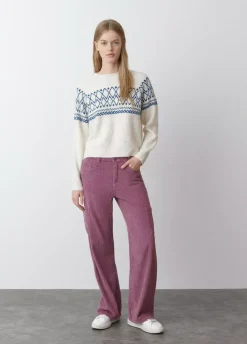 Pantalon Pana Cinco Bolsillos-Brownie Spain Fashion