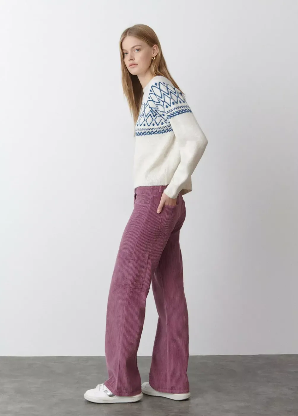 Pantalon Pana Cinco Bolsillos-Brownie Spain Fashion