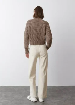 Pantalon Pana Culotte Bolsillo Frontal-Brownie Spain Online