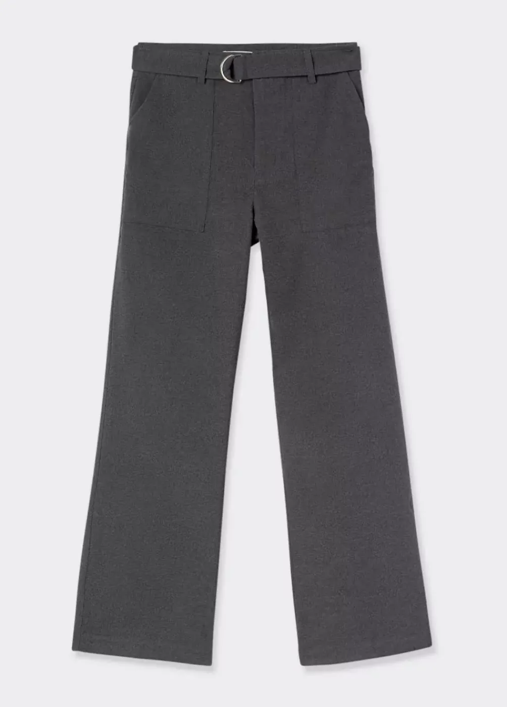 Pantalon Recto Con Cinturon-Brownie Spain Sale