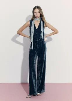 Pantalon Terciopelo Tiro Bajo-Brownie Spain Outlet