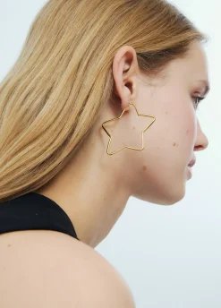 Pendiente Estrella Grande-Brownie Spain Discount