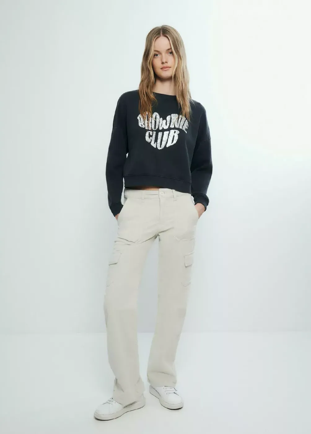 Sudadera Brownie Corazon Glitter-Brownie Spain Fashion