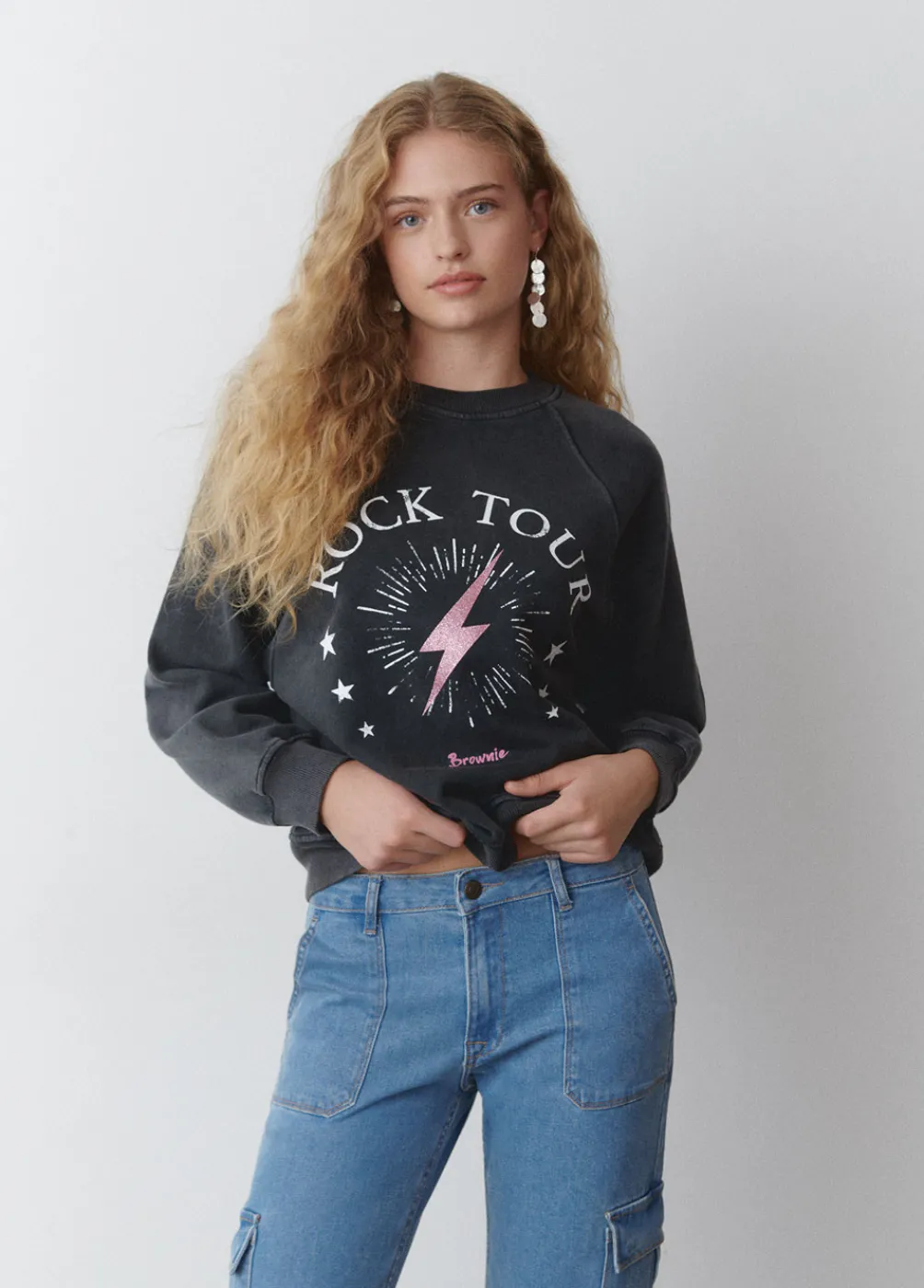 Sudadera Rayo Rock Tour-Brownie Spain Outlet