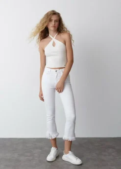 Top Punto Cruzado Cuello-Brownie Spain Discount