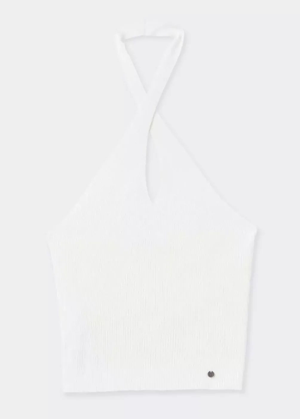 Top Punto Cruzado Cuello-Brownie Spain Discount