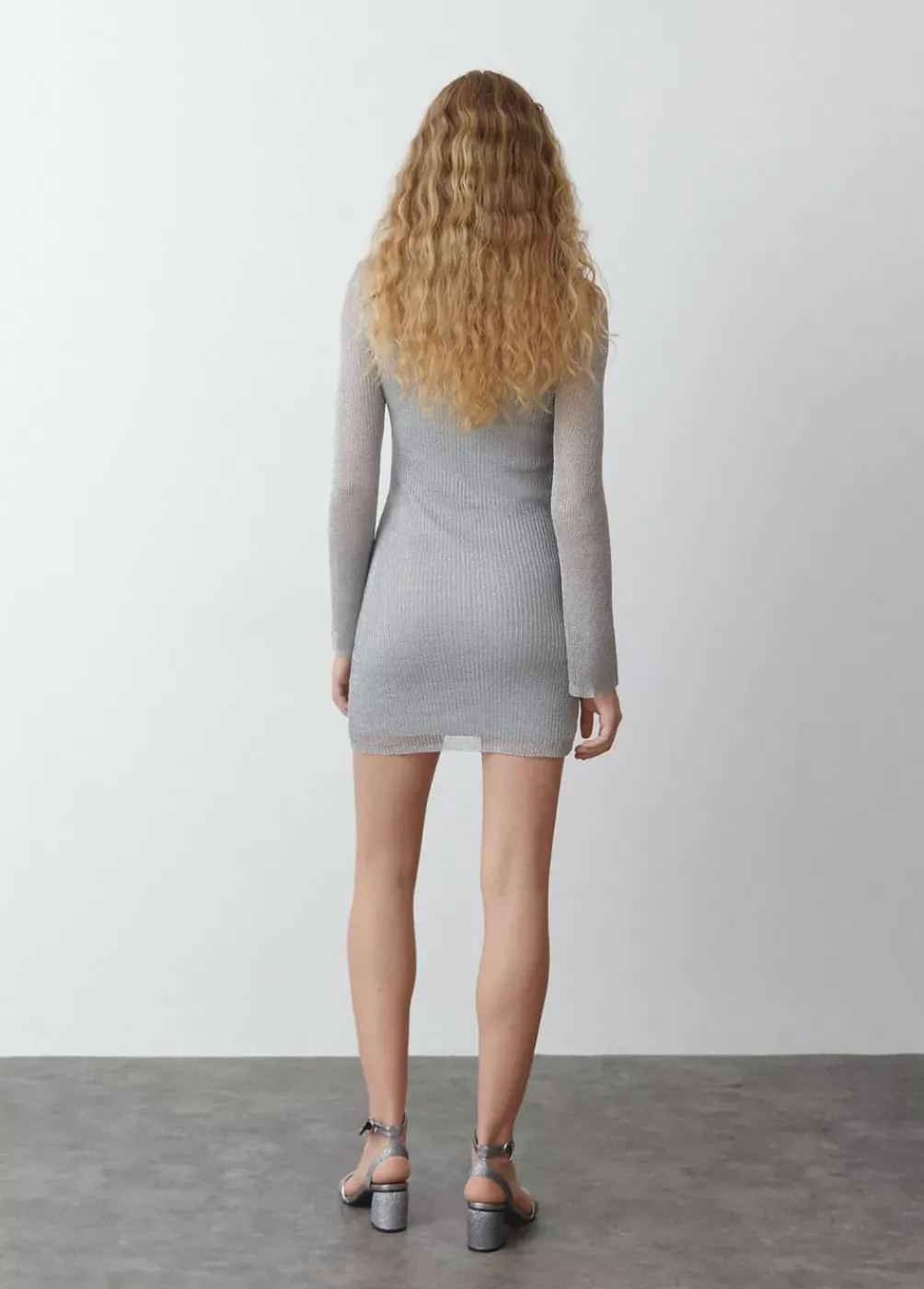 Vestido Calado Hilo Metalizadoiz-Brownie Spain Outlet