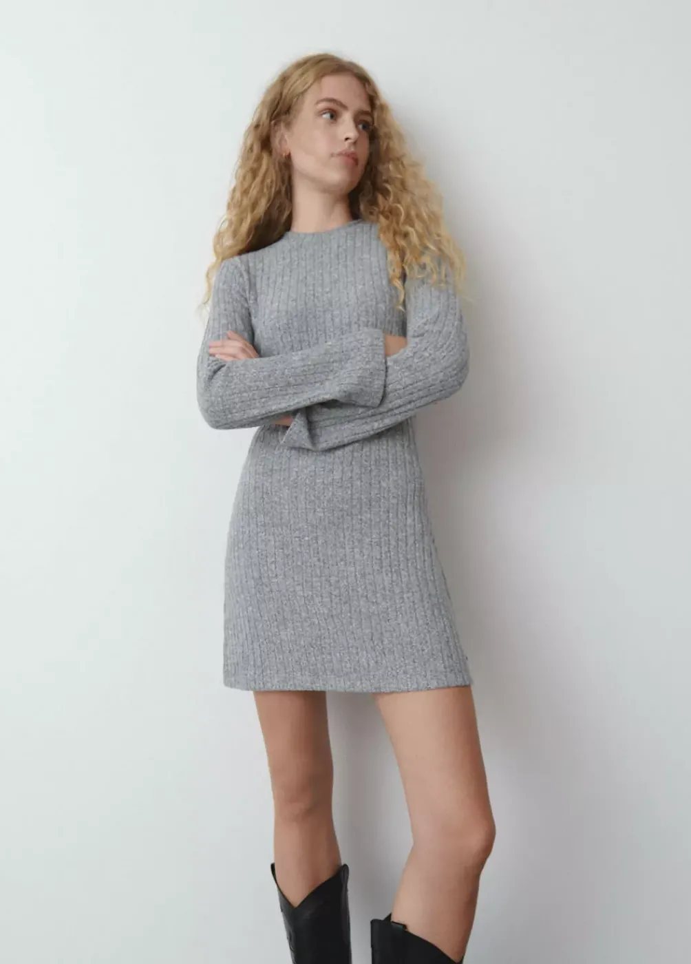 Vestido Canale Manga Larga-Brownie Spain Discount